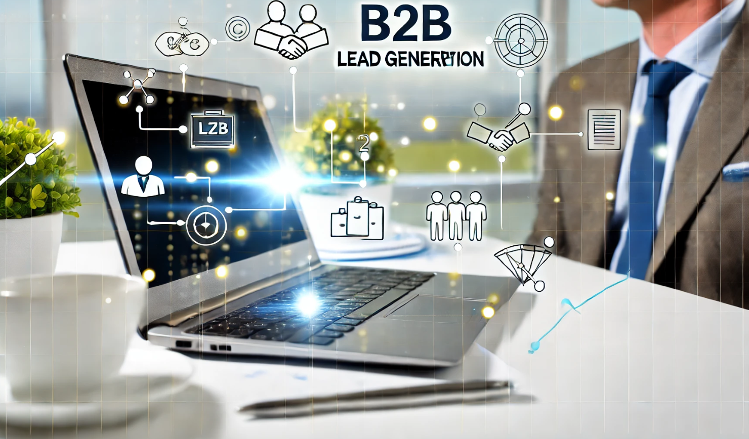 b2b lead generierung und kampagne